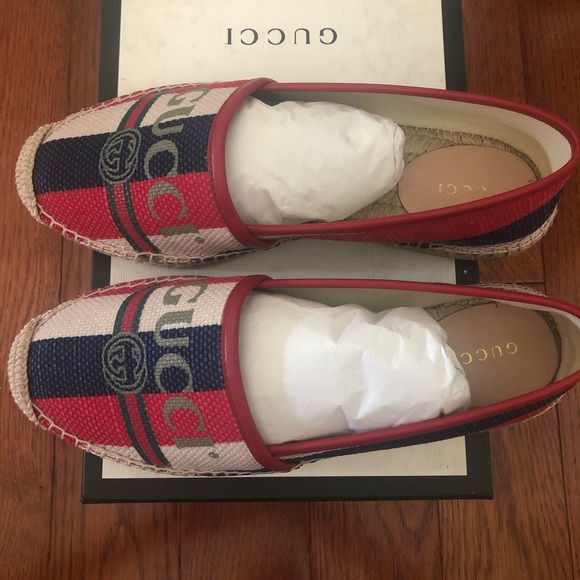 Gucci canvas Sylvie Espadrille - Picture 3 of 5